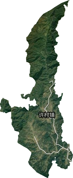 许村镇卫星图