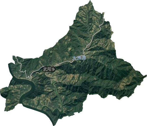武阳乡卫星图