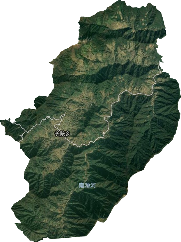 长陔乡卫星图