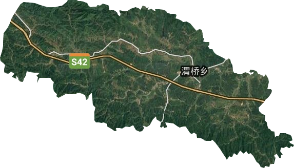 渭桥乡卫星图