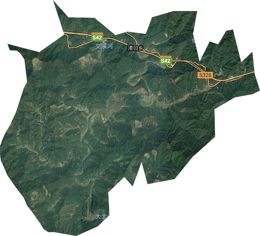 渚口乡卫星图