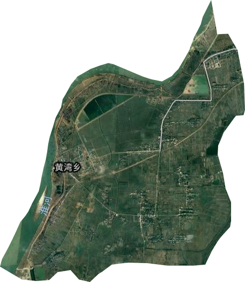 黄湾乡卫星图
