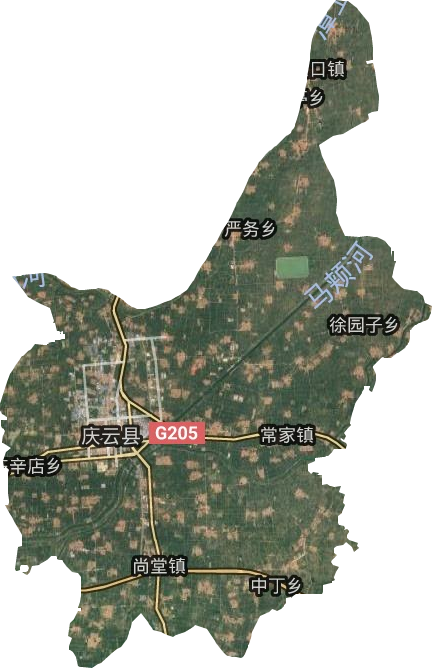 庆云县卫星图