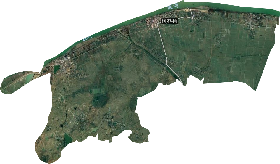 柳巷镇卫星图