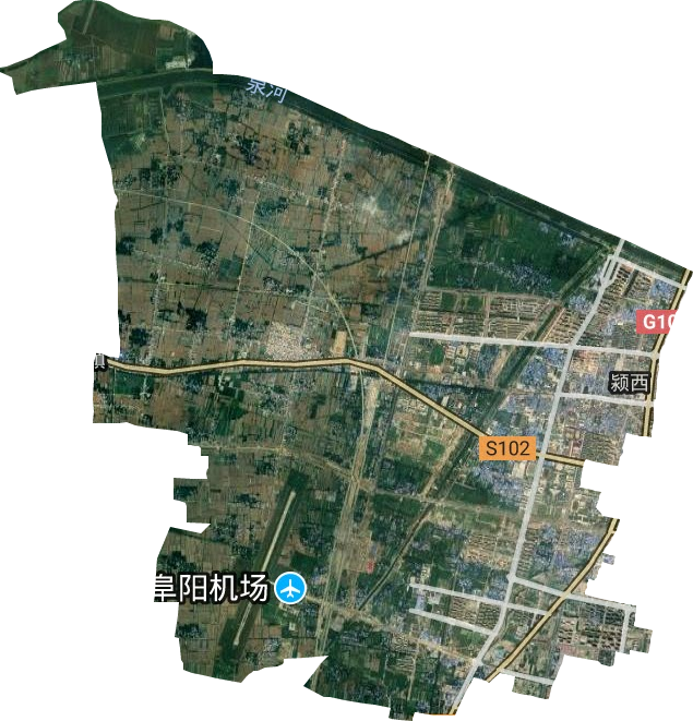 颍西街道卫星图