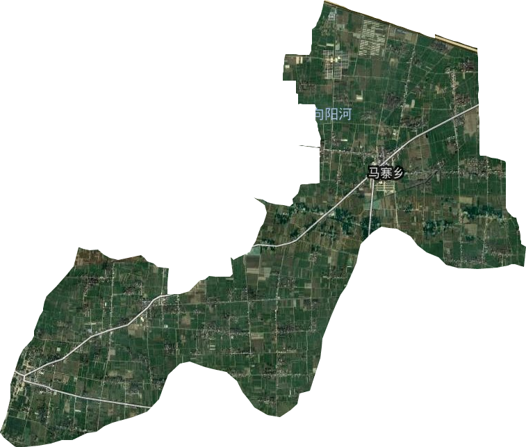马寨乡卫星图