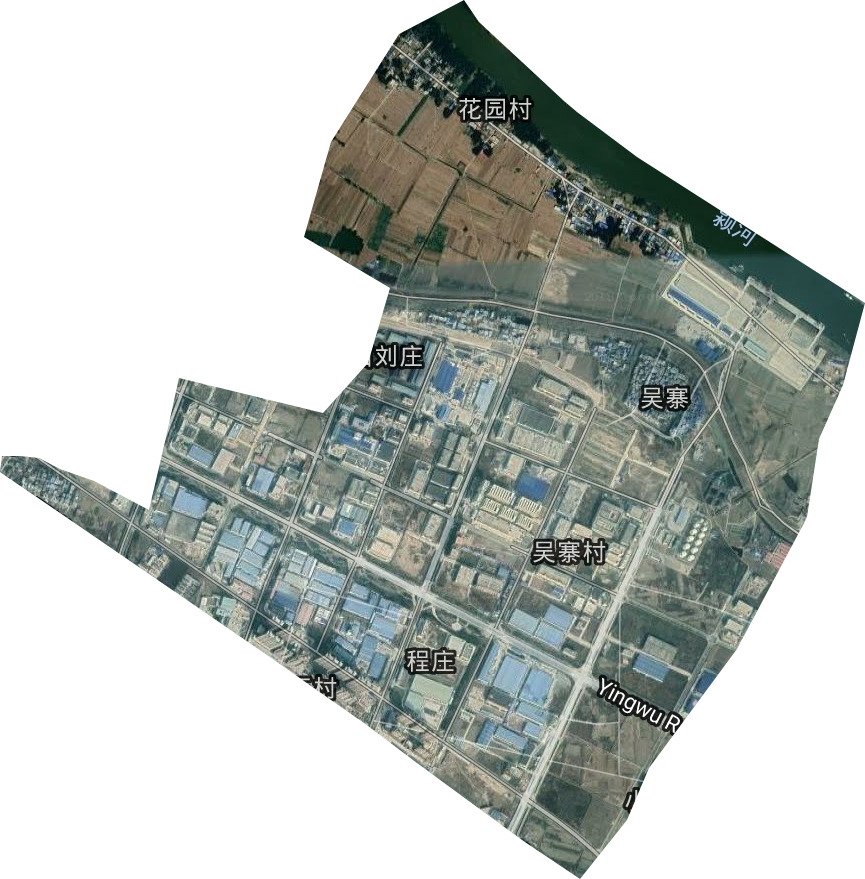 安徽颍州经济开发区卫星图