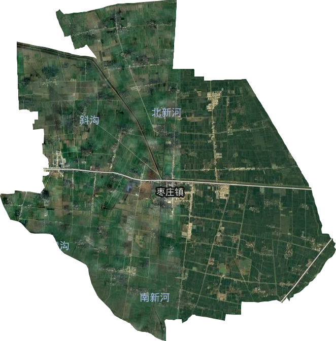 枣庄镇卫星图