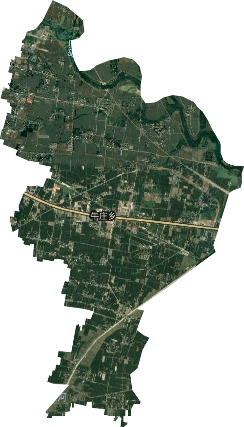 牛庄乡卫星图