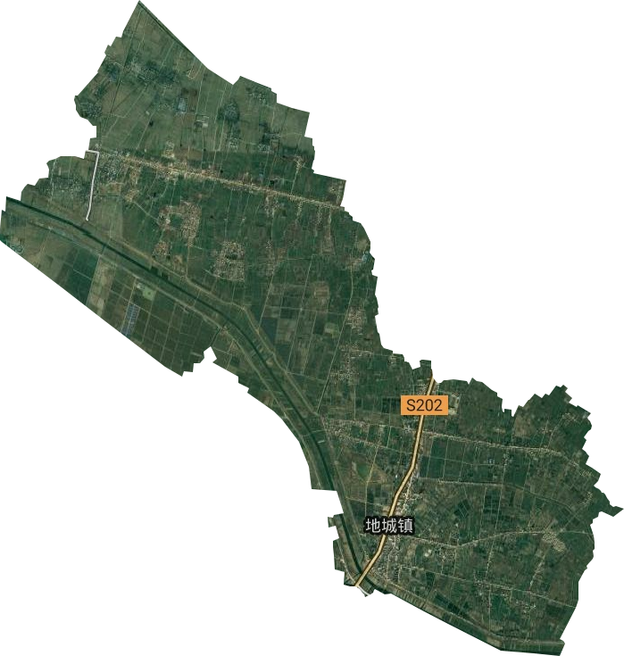 地城镇卫星图