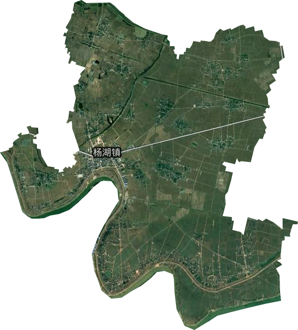 杨湖镇卫星图