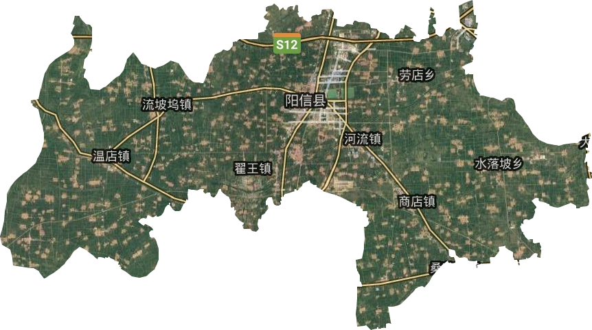 阳信县卫星图