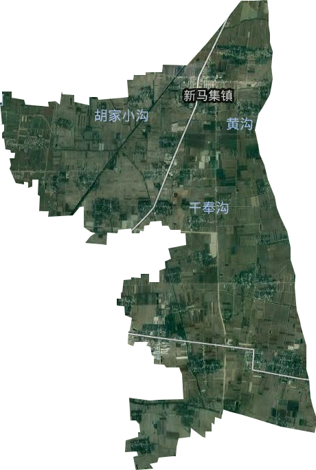 新马集镇卫星图