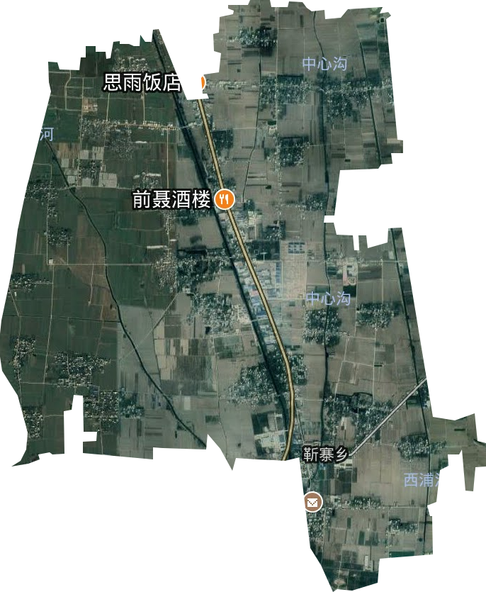 靳寨乡卫星图