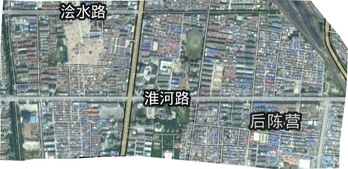 三里湾街道卫星图