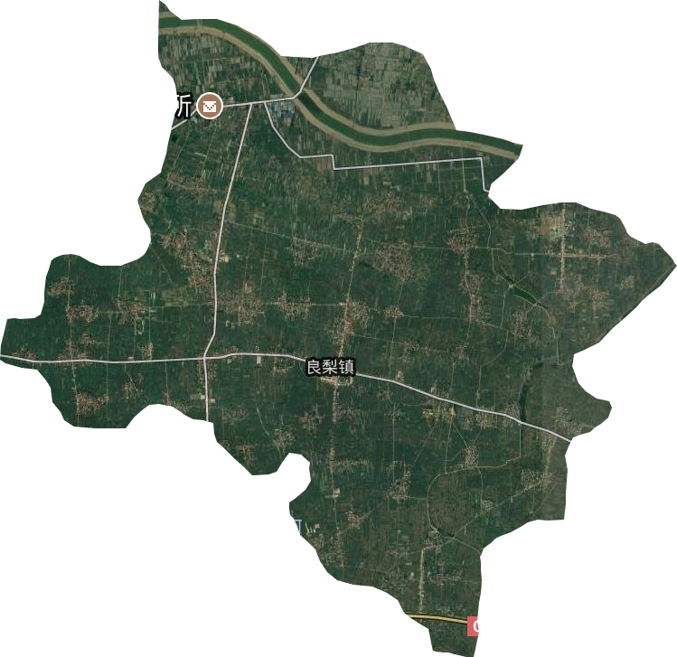 良梨镇卫星图