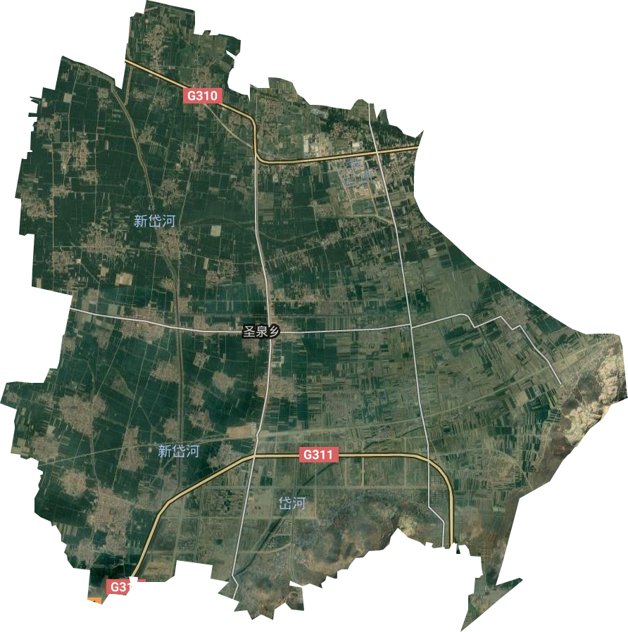 圣泉乡卫星图