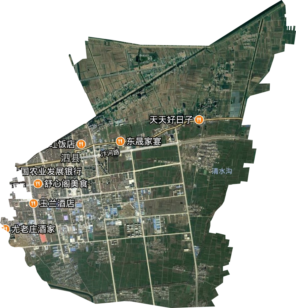 泗县开发区管委会卫星图