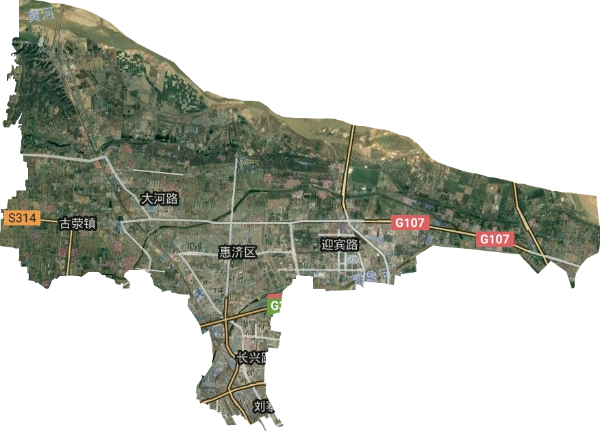 惠济区卫星图