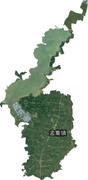 孟集镇卫星图