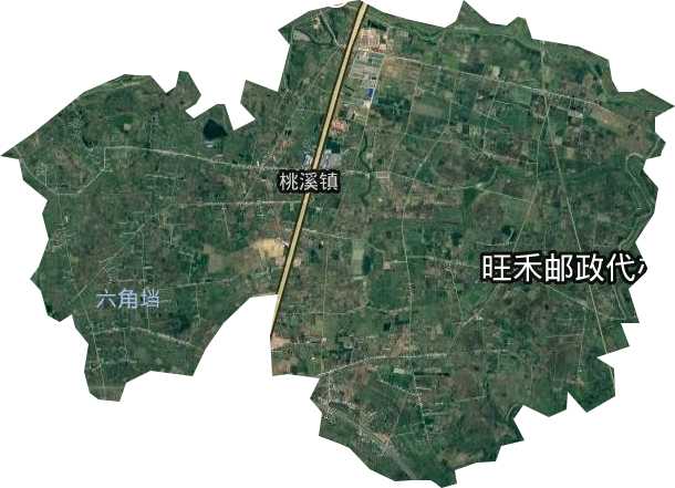 桃溪镇卫星图