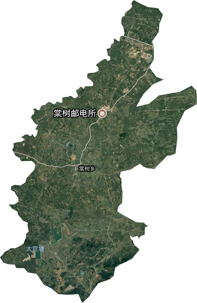 棠树乡卫星图