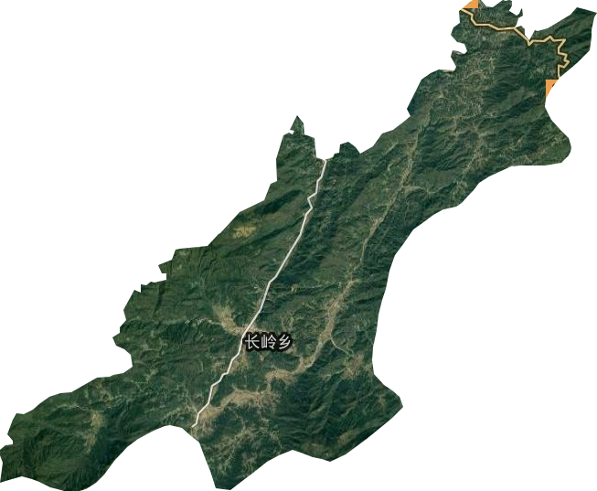 长岭乡卫星图