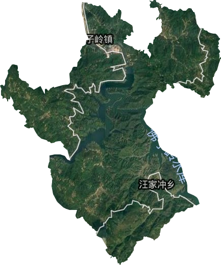 佛子岭镇卫星图