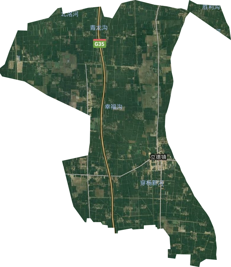 立德镇卫星图