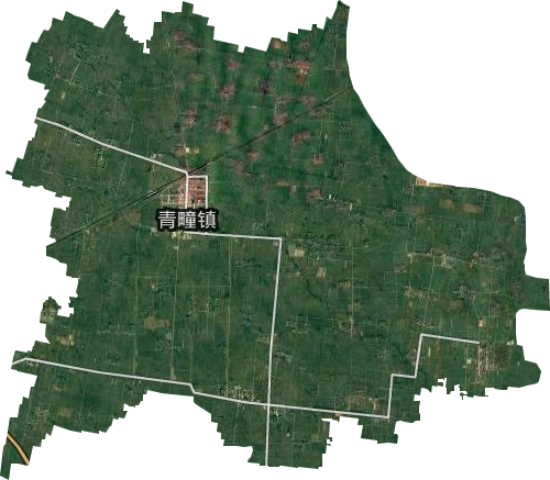 青町镇卫星图
