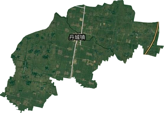 丹城镇卫星图