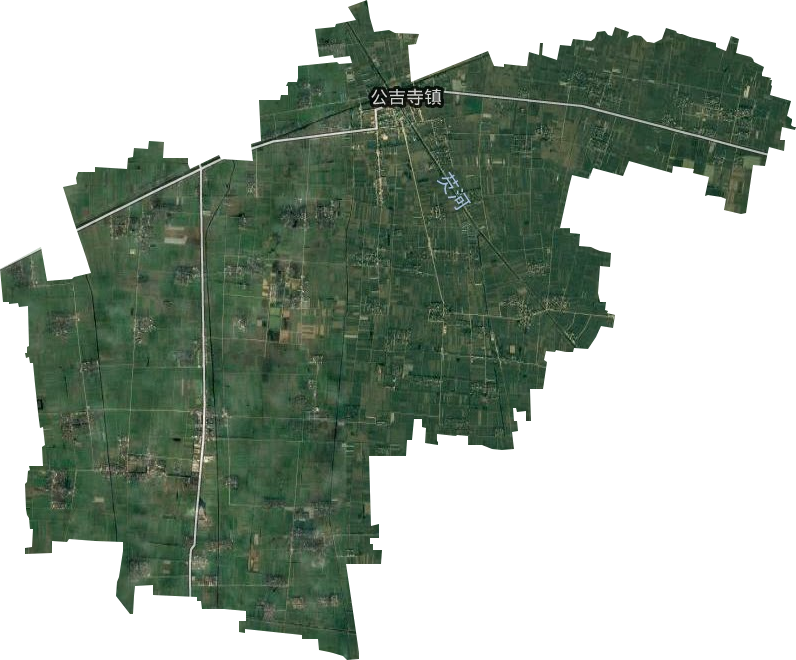 公吉寺镇卫星图
