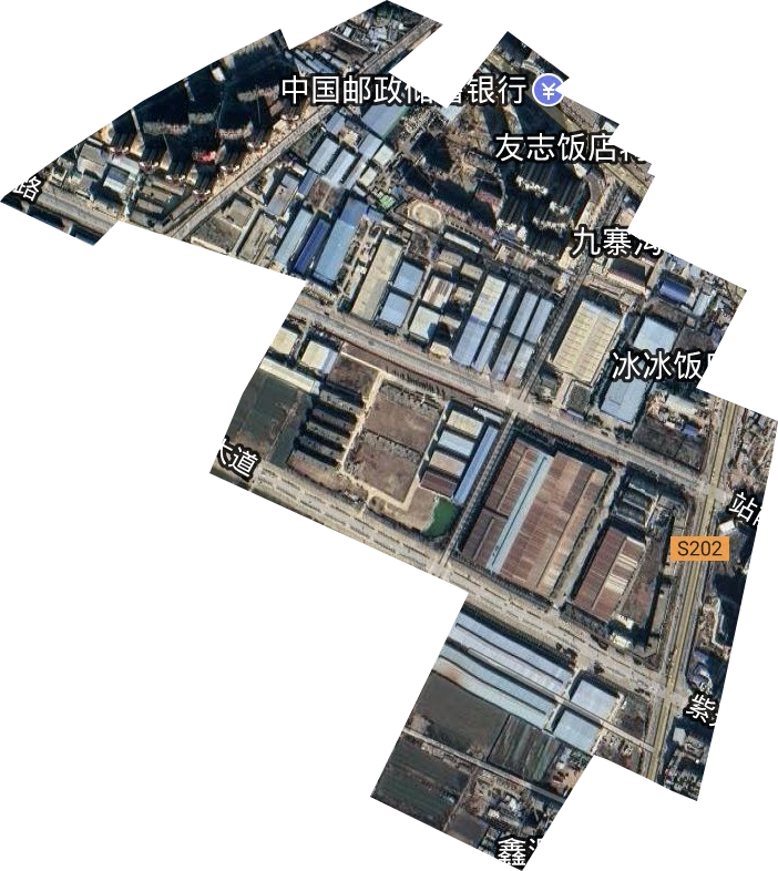 安徽省涡阳工业园区卫星图