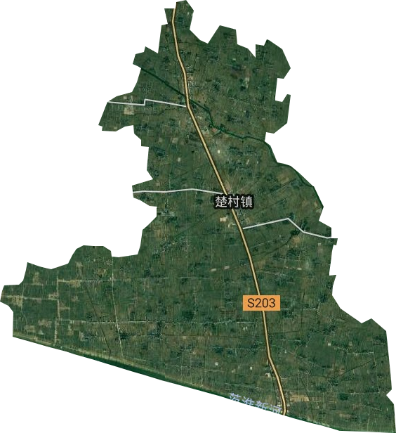 楚村镇卫星图