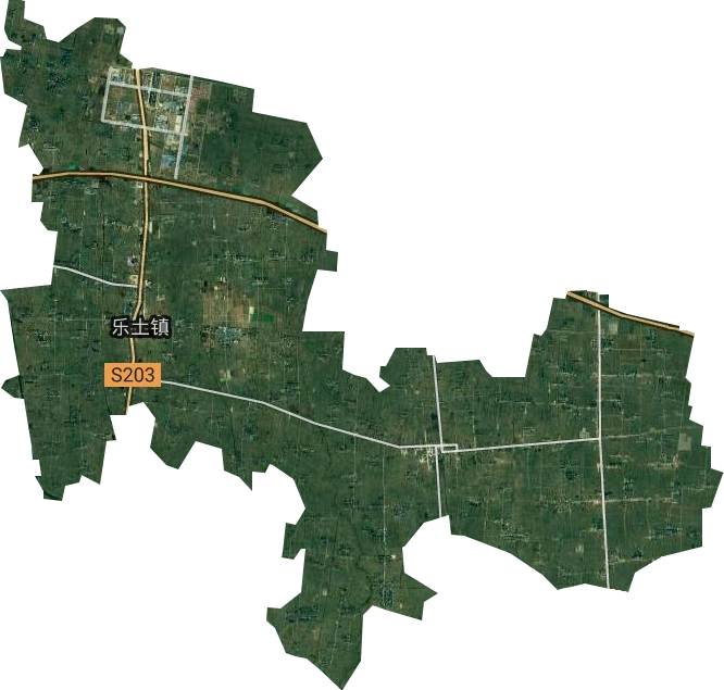 乐土镇卫星图