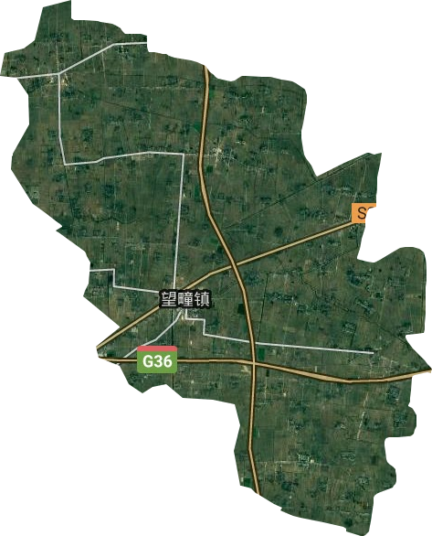 望疃镇卫星图