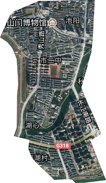 池阳街道卫星图