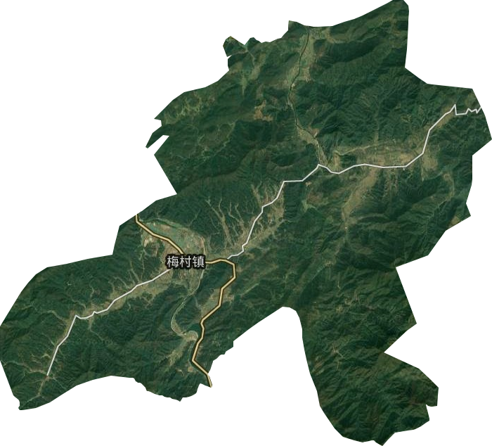 梅村镇卫星图