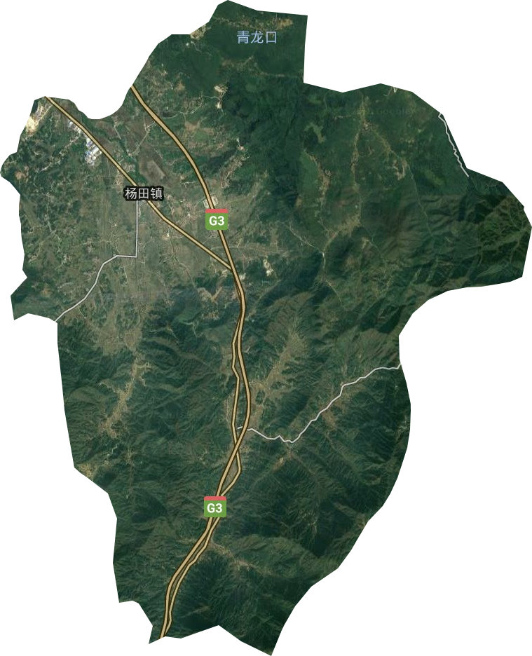 杨田镇卫星图