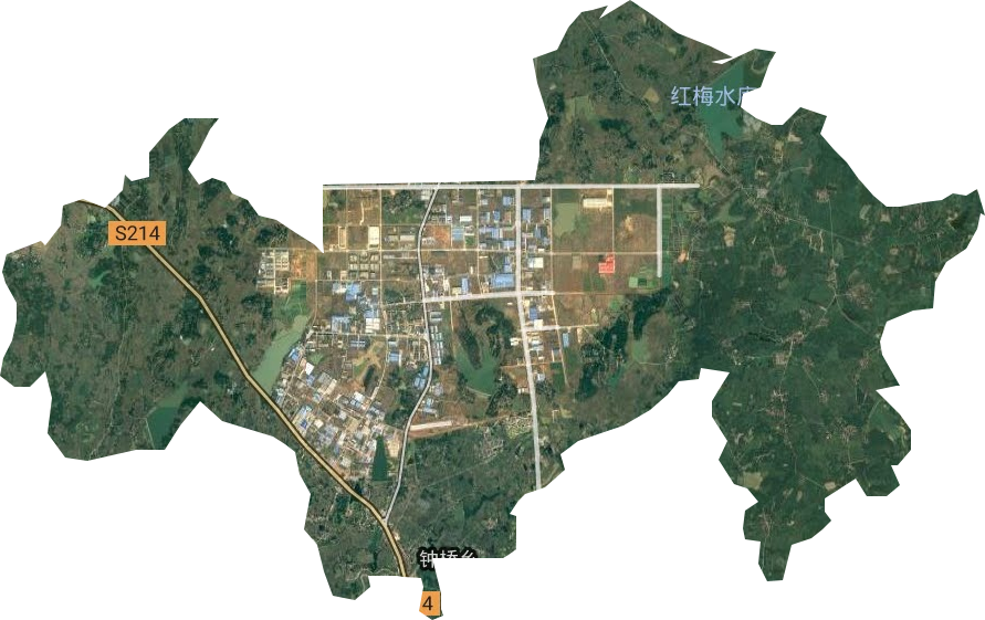 郎溪经济开发区卫星图