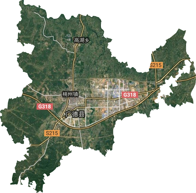 桃州镇卫星图