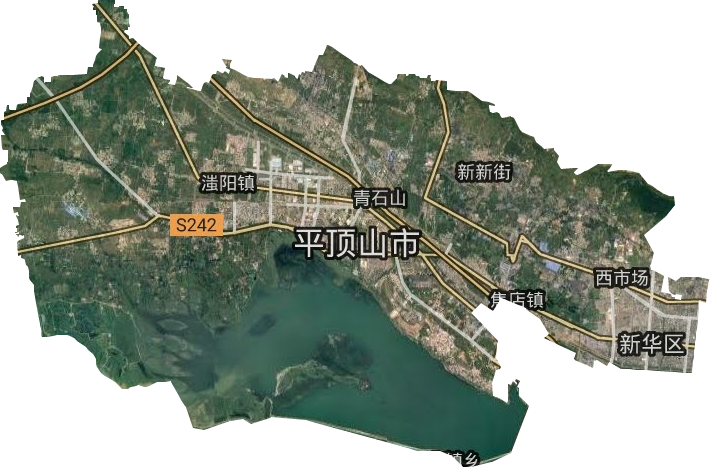 新华区卫星图