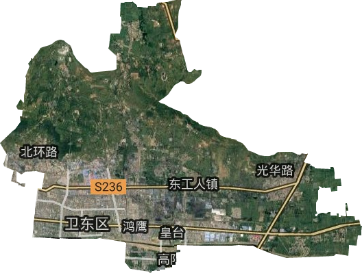 卫东区卫星图
