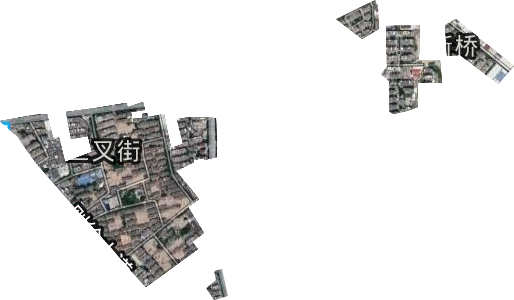 三叉街街道卫星图