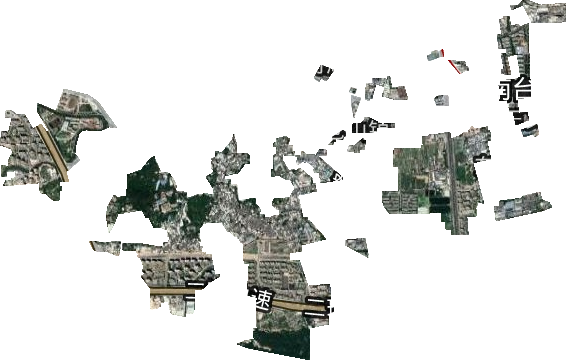 仓山镇卫星图