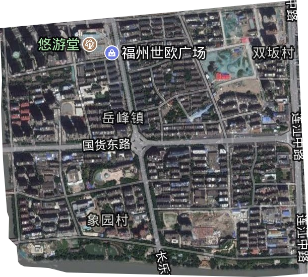象园街道卫星图
