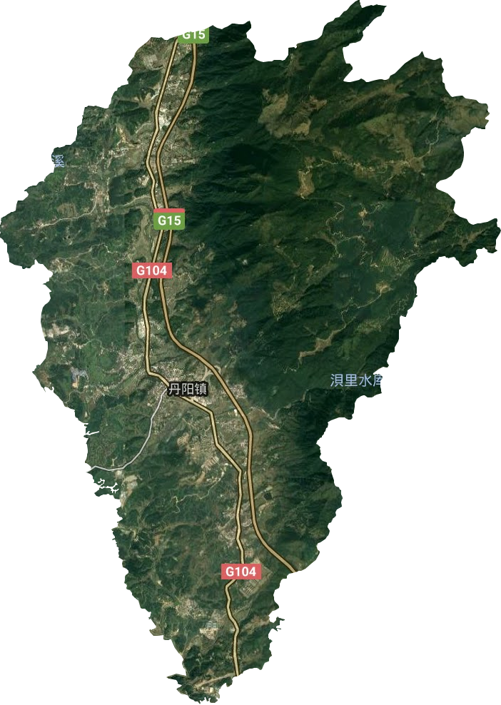 丹阳镇卫星图