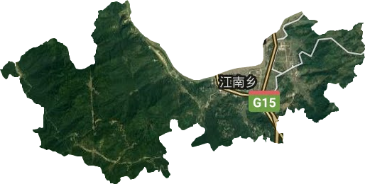 江南乡卫星图
