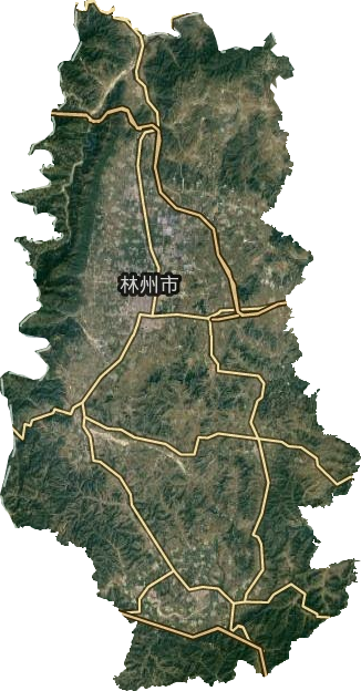林州市卫星图