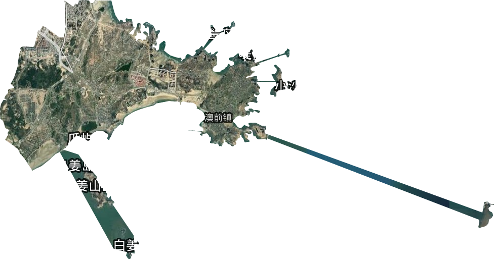 澳前镇卫星图